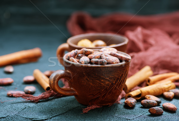 Stock photo: cocoa beans