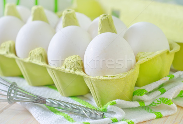 雞蛋 木 雞蛋 廚房 殼 商業照片 © tycoon