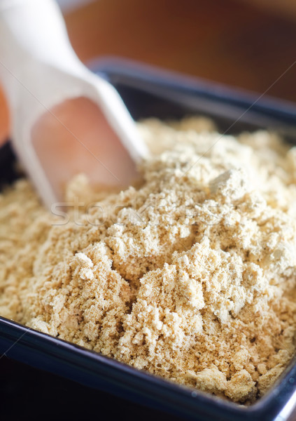 Foto stock: Gengibre · asiático · cozinhar · terreno · saudável · tempero