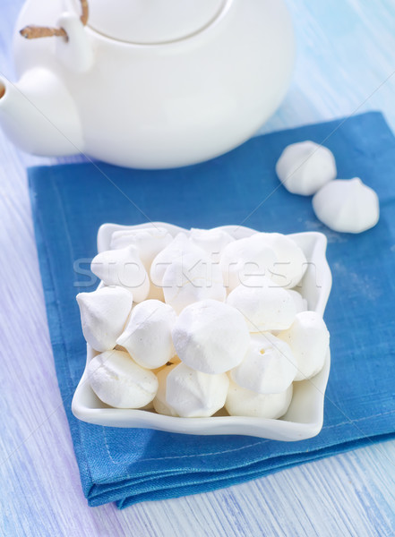 meringue shells Stock photo © tycoon
