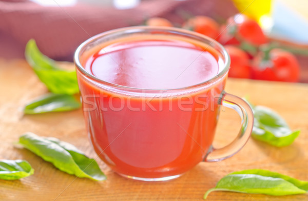 Tomatensap gezondheid groene retro plant vintage Stockfoto © tycoon