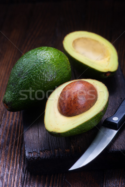 Foto d'archivio: Fresche · avocado · tavola · alimentare · natura