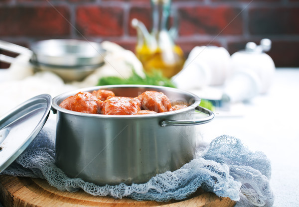 meatballs Stock photo © tycoon