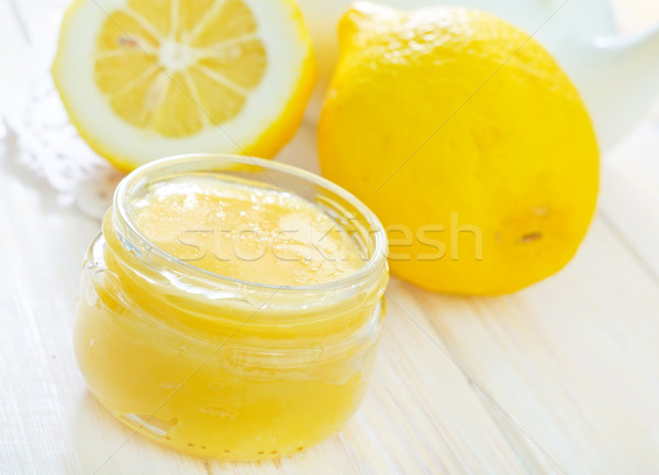 Méz citromok fa természet gyümölcs búza Stock fotó © tycoon