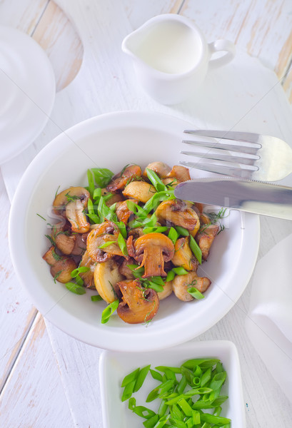 fried mushrooms Stock photo © tycoon