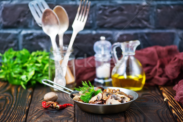 fried mushrooms Stock photo © tycoon