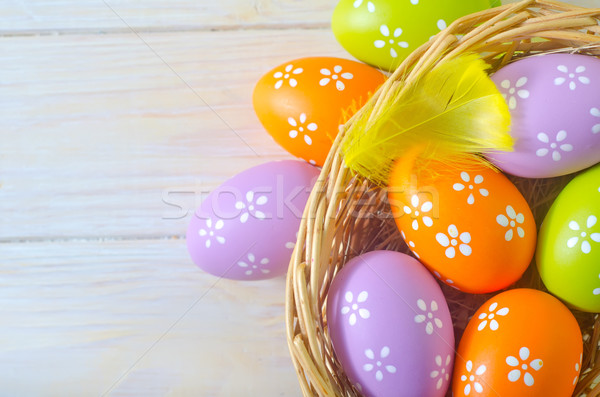 Stock photo: Easter eggs