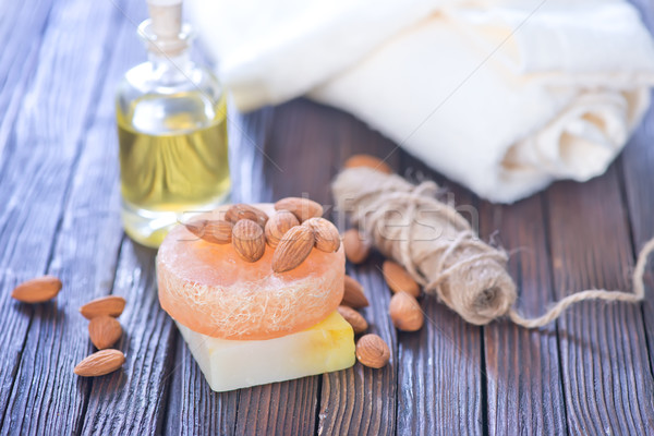 almond soap Stock photo © tycoon