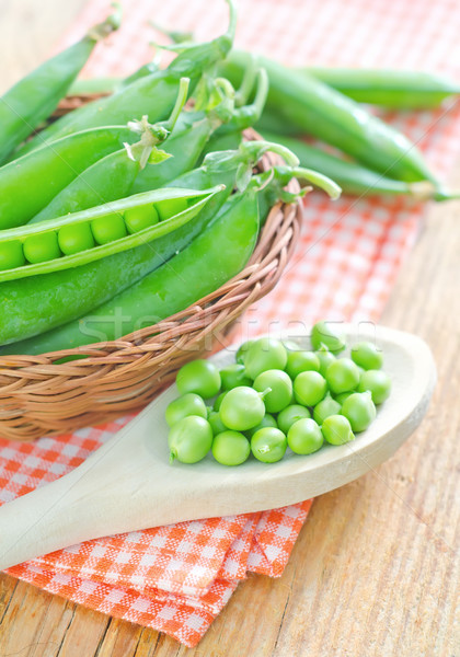 green peas Stock photo © tycoon