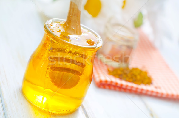 Stock fotó: Virágpor · méz · orvosi · gyógyszer · méh · citrus