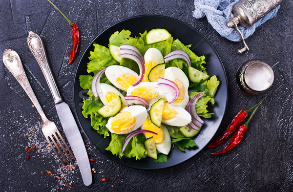 Stock photo: salad