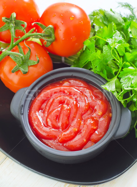 Stock photo: tomato sauce