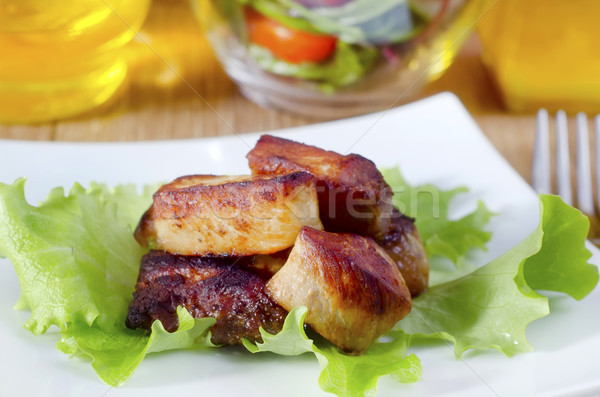 fried meat Stock photo © tycoon