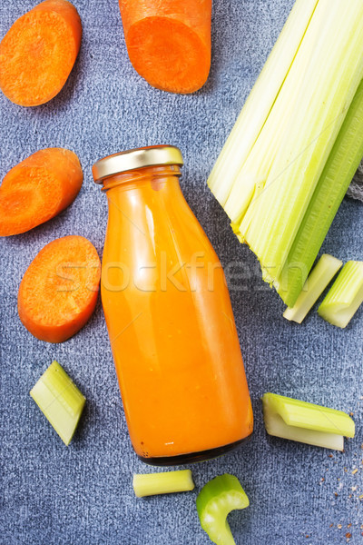 carrot smoothie Stock photo © tycoon