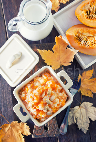 pumpkin porridge Stock photo © tycoon