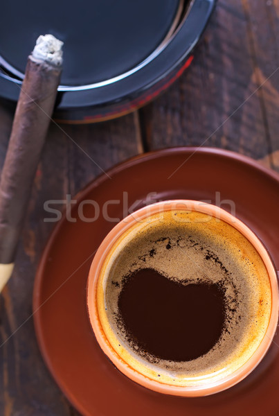 Café fundo beber preto cor copo Foto stock © tycoon