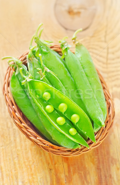 green peas Stock photo © tycoon
