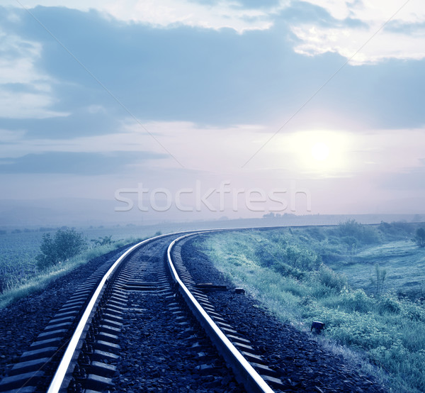 railroad Stock photo © tycoon