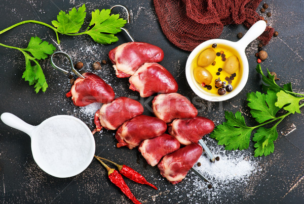 Stock photo: duck hearts