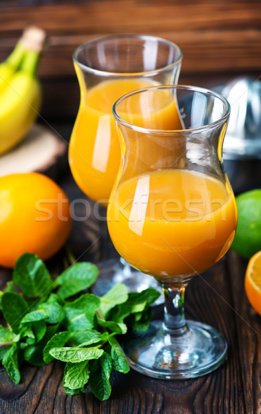 orange juice Stock photo © tycoon