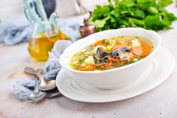 fresh soup Stock photo © tycoon