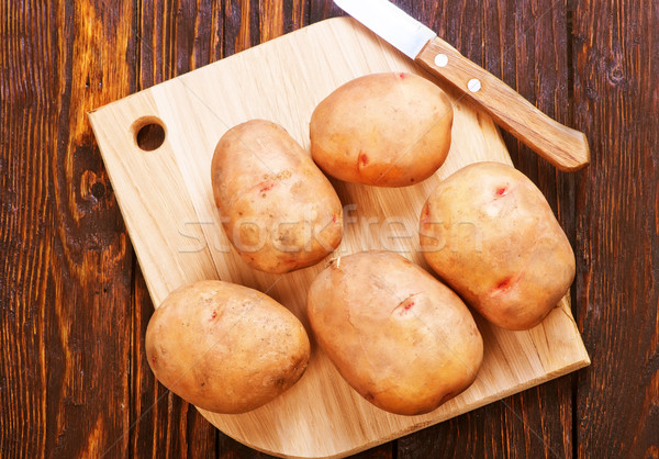 Stock photo: potato