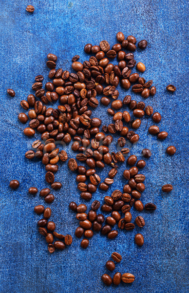 コーヒー コーヒー豆 表 抽象的な 背景 芸術 ストックフォト © tycoon