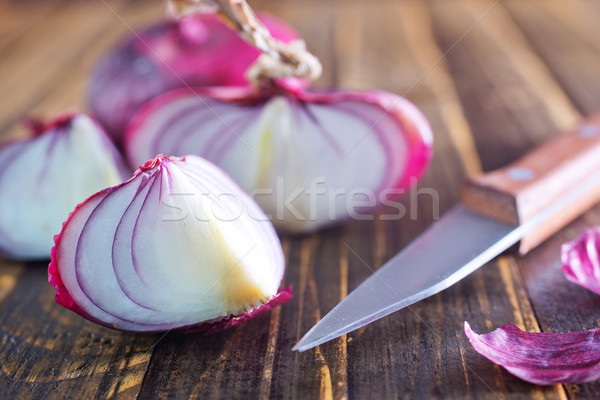 fresh onion Stock photo © tycoon