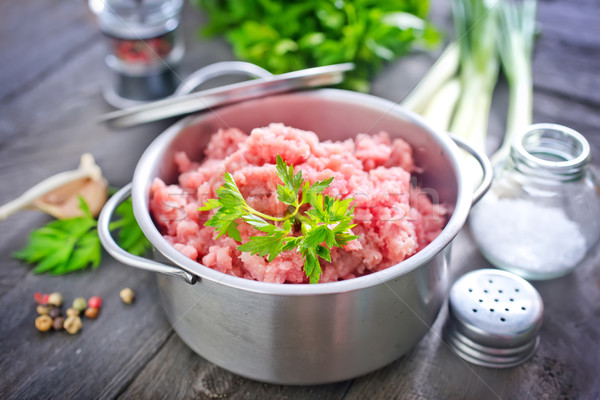 minced meat Stock photo © tycoon