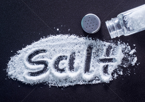 Stock photo: salt
