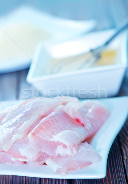 raw fish Stock photo © tycoon