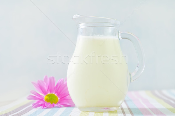 milk in jug Stock photo © tycoon