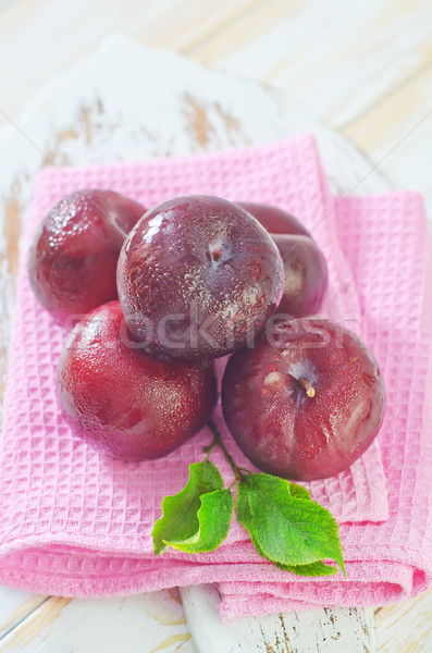 plums Stock photo © tycoon