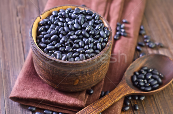 black beans Stock photo © tycoon