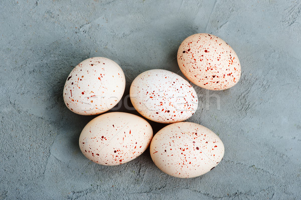 Pâques œufs de Pâques fleurs texture bois maison Photo stock © tycoon