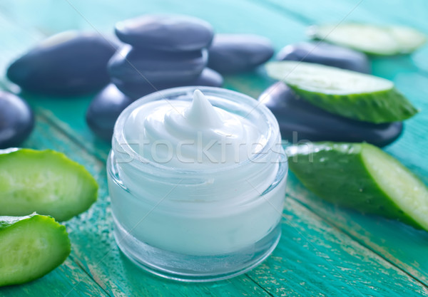 Orvosi fürdő fehér tiszta kozmetika krém Stock fotó © tycoon