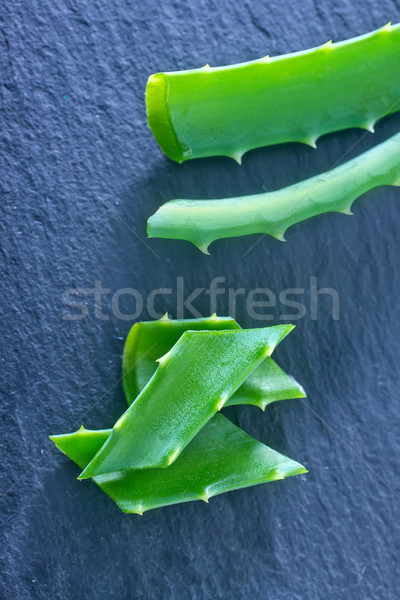 Acqua foglia bellezza verde medicina nero Foto d'archivio © tycoon