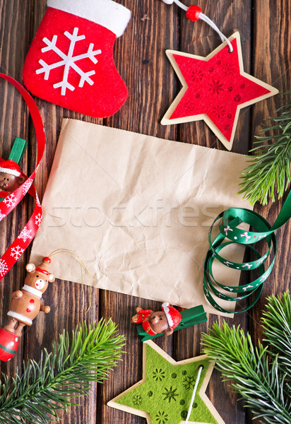 Stock photo: christmas background