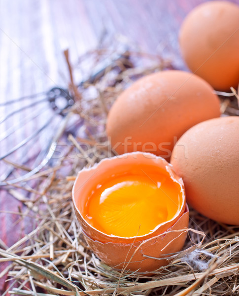 Stock photo: eggs