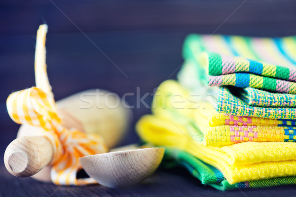 kitchen towels Stock photo © tycoon