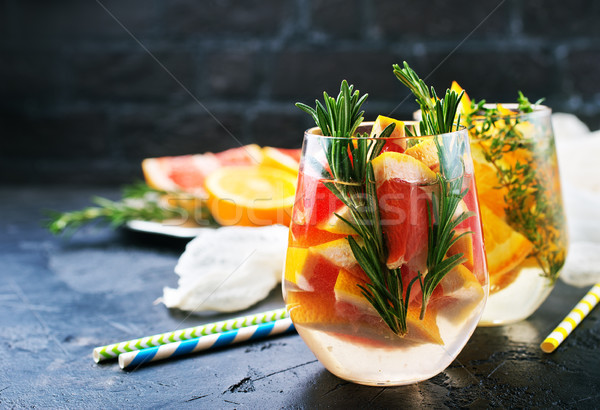 Drink with citrus Stock photo © tycoon