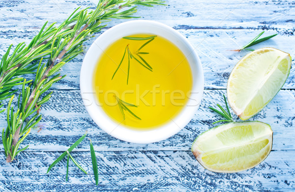 Olie rosmarijn voedsel groene plant koken Stockfoto © tycoon