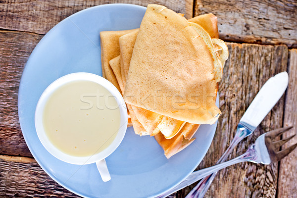 pancakes Stock photo © tycoon