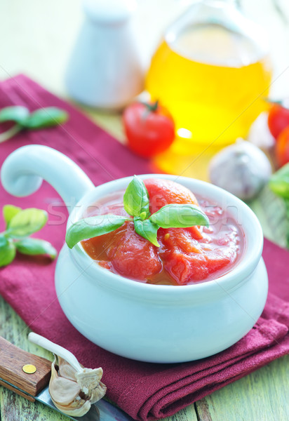 tomato in sauce Stock photo © tycoon