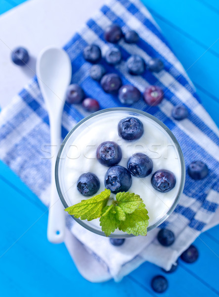 Stock photo: yogurt