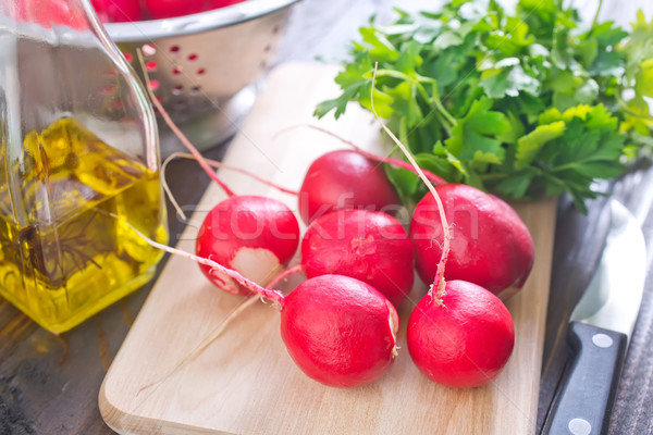 Stok fotoğraf: Turp · bahar · gıda · doğa · yaprak · bitki