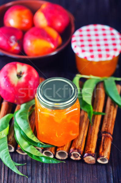 peach jam Stock photo © tycoon