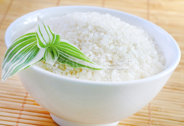 Foto stock: Arroz · alimentação · chinês · branco · japonês