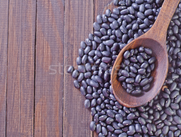 black beans Stock photo © tycoon