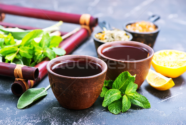 Stock photo: fresh tea